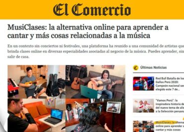 MUSICLASES EN "EL COMERCIO"